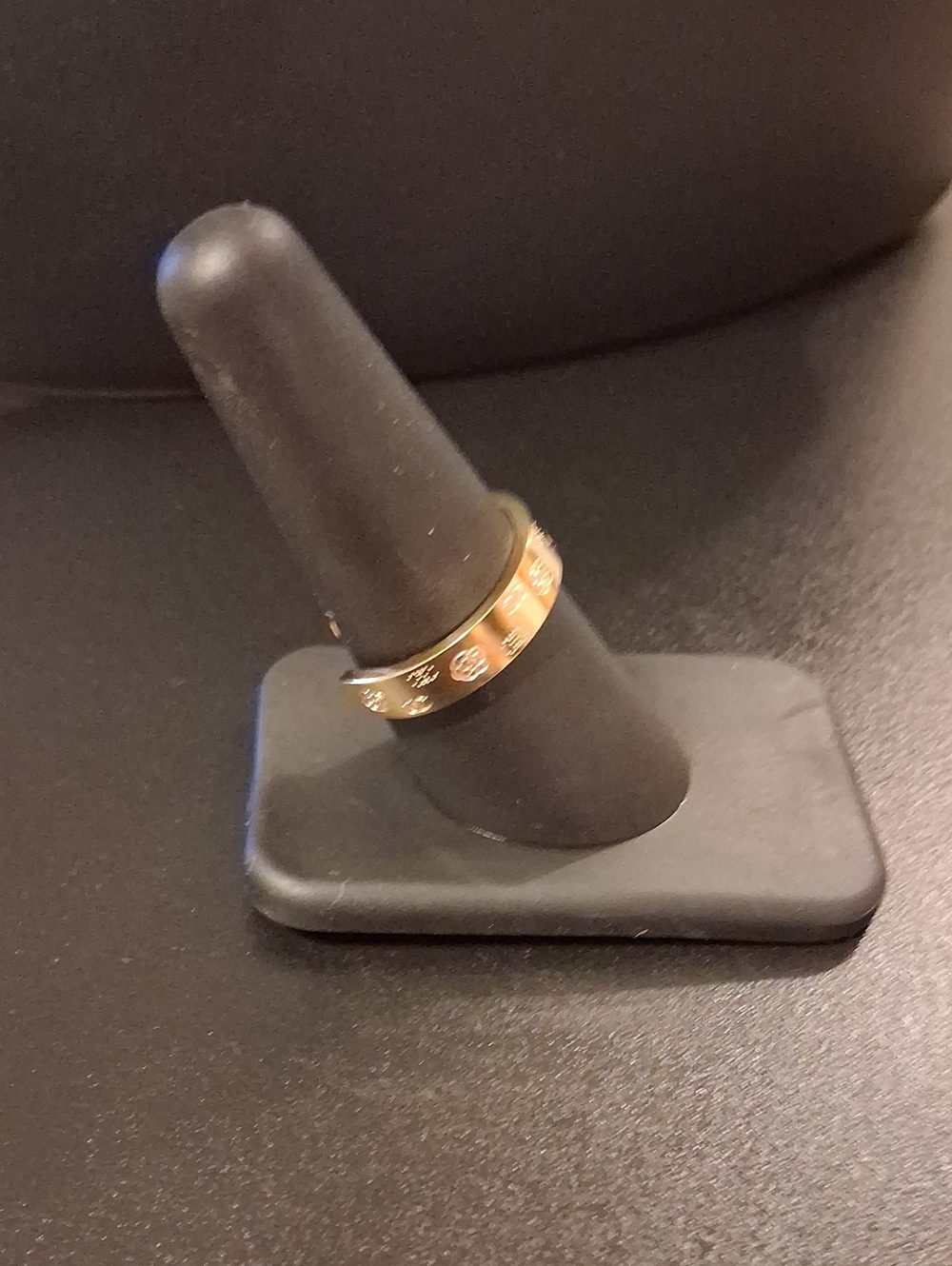 Ring/Bangle 18k GP Hinged New - Picture 5 of 6